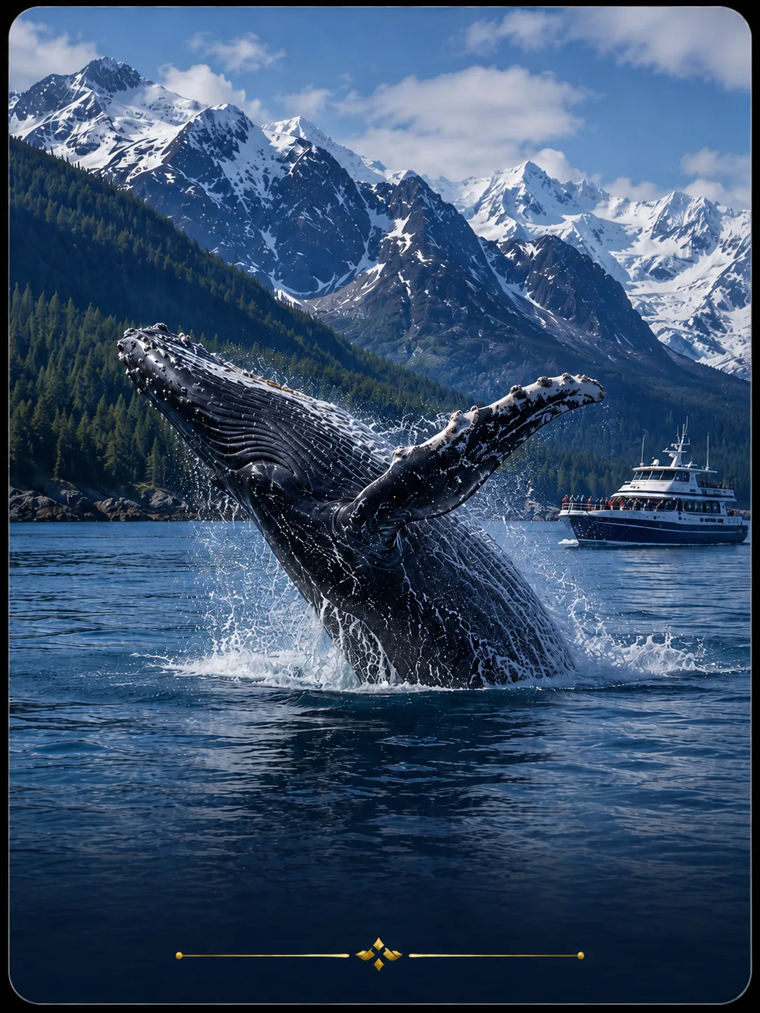 Avistamiento de ballenas en Juneau
