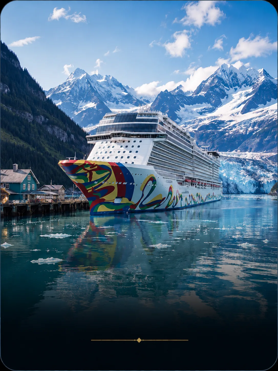 Norwegian Encore en Alaska
