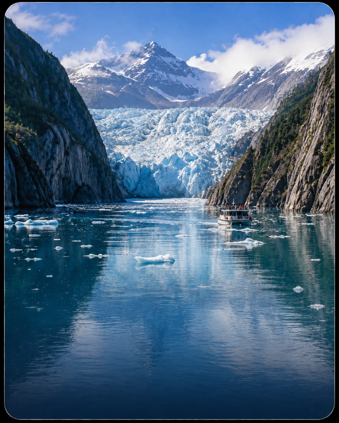Endicott Arm and Dawes Glacier Alaska