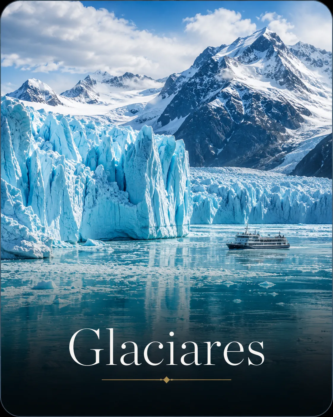 Glaciares impresionantes en Alaska