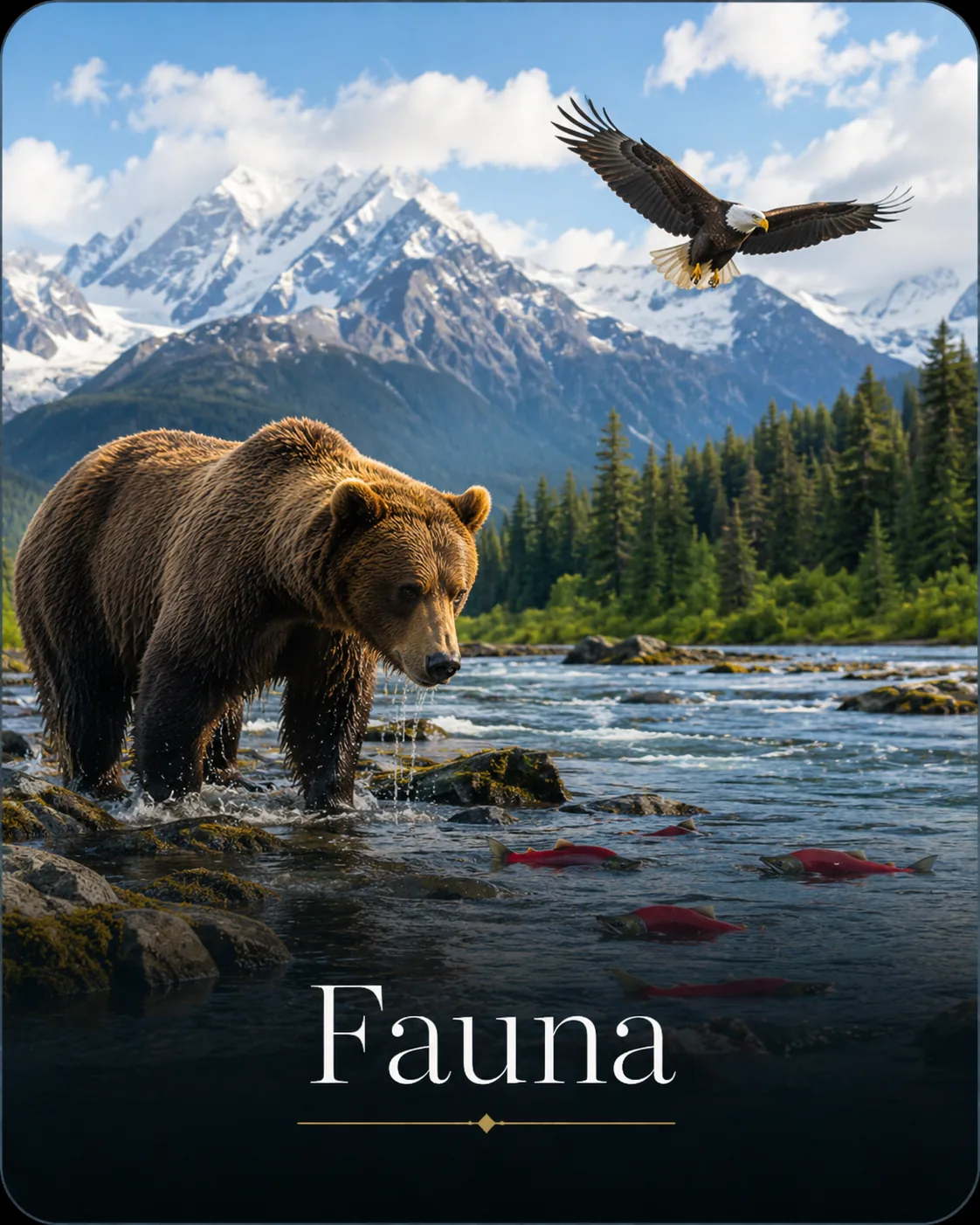Naturaleza y fauna en Alaska