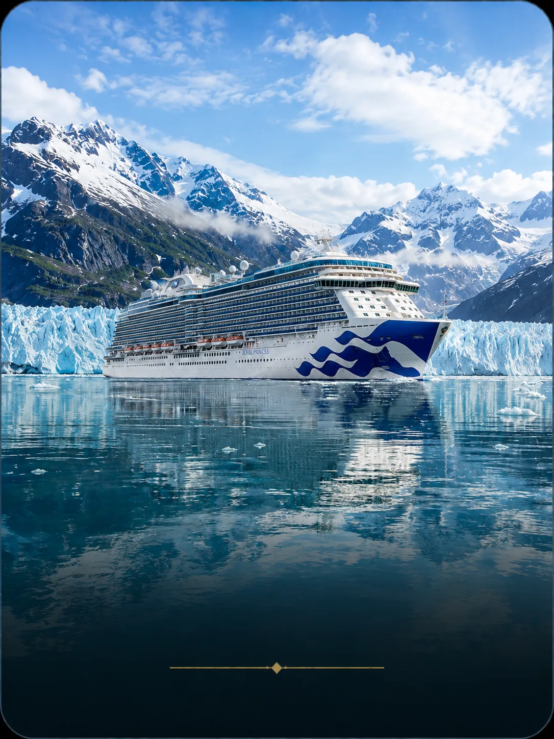 Royal Princess en Alaska