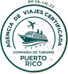 Sello de agencia de viajes certificada en Puerto Rico