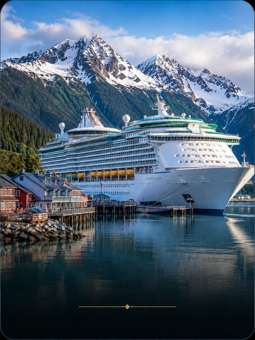 Voyager of the Seas en Alaska