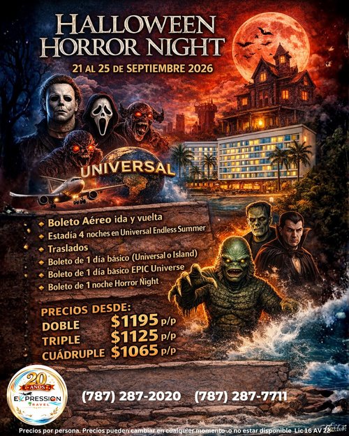 Halloween Horror Nights 2026